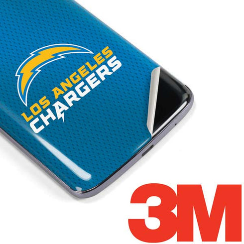NFL Los Angeles Chargers Team Jersey Moto E5 Plus Skin