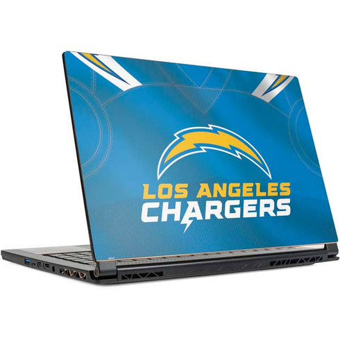 NFL Los Angeles Chargers Team Jersey MSI GS65 Stealth Laptop Skin