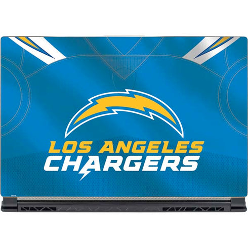 NFL Los Angeles Chargers Team Jersey MSI GS65 Stealth Laptop Skin