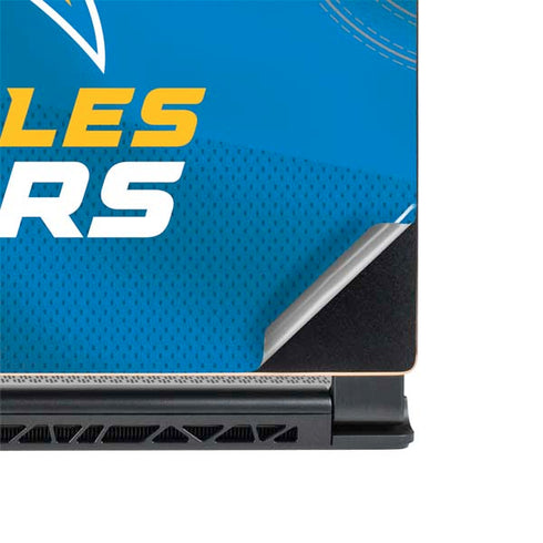 NFL Los Angeles Chargers Team Jersey MSI GS65 Stealth Laptop Skin