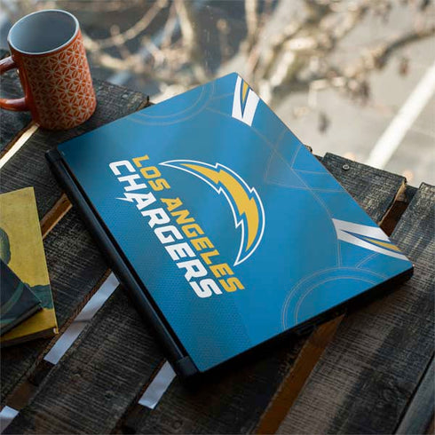 NFL Los Angeles Chargers Team Jersey MSI GS65 Stealth Laptop Skin