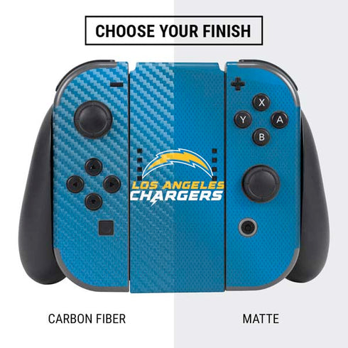 NFL Los Angeles Chargers Team Jersey Nintendo Switch Bundle Skin