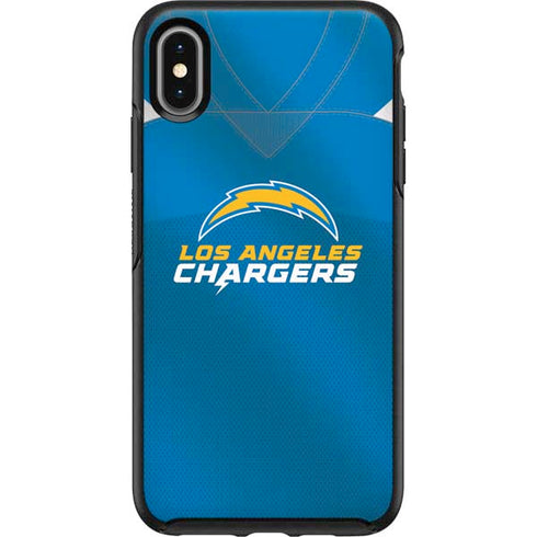 NFL Los Angeles Chargers Team Jersey Otterbox Symmetry iPhone Skin