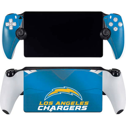 NFL Los Angeles Chargers Team Jersey PlayStation Portal Remote Player Skin