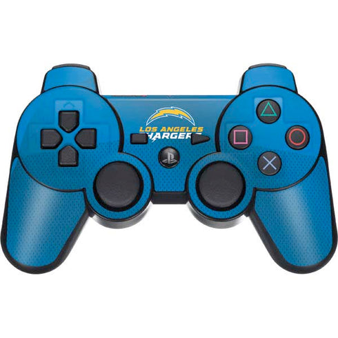 NFL Los Angeles Chargers Team Jersey PS3 Dual Shock wireless controller Skin