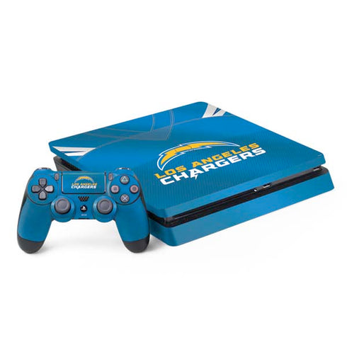 NFL Los Angeles Chargers Team Jersey PS4 Slim Bundle Skin
