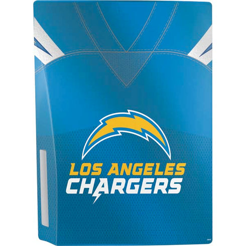 NFL Los Angeles Chargers Team Jersey PS5 Console Skin