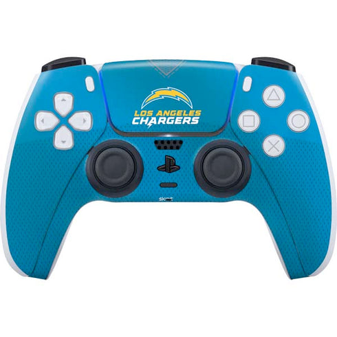NFL Los Angeles Chargers Team Jersey PS5 Controller Skin