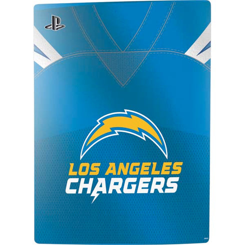 NFL Los Angeles Chargers Team Jersey PS5 Digital Edition Console Skin