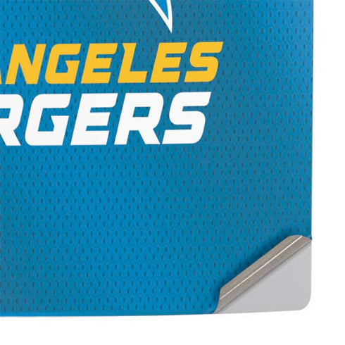 NFL Los Angeles Chargers Team Jersey PS5 Slim Digital Edition Console Skin