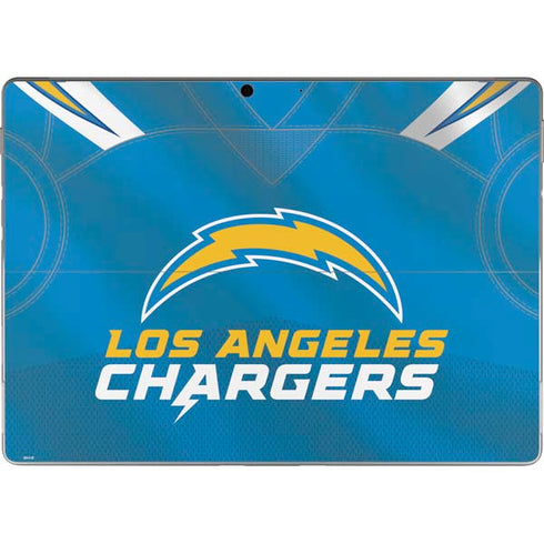NFL Los Angeles Chargers Team Jersey Surface Pro 8 Skin