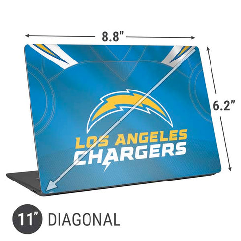 NFL Los Angeles Chargers Team Jersey Universal Laptop 11in (8.8 x 6.2in) Skin