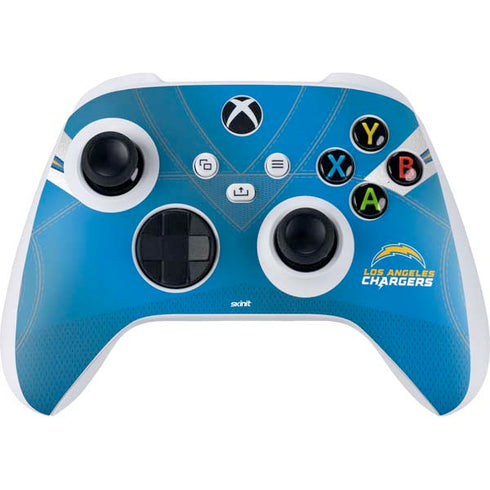NFL Los Angeles Chargers Team Jersey Xbox Series S Controller Skin