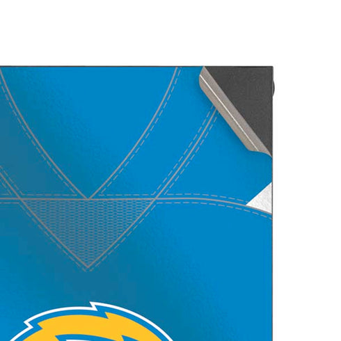 NFL Los Angeles Chargers Team Jersey Xbox Series X Console Skin