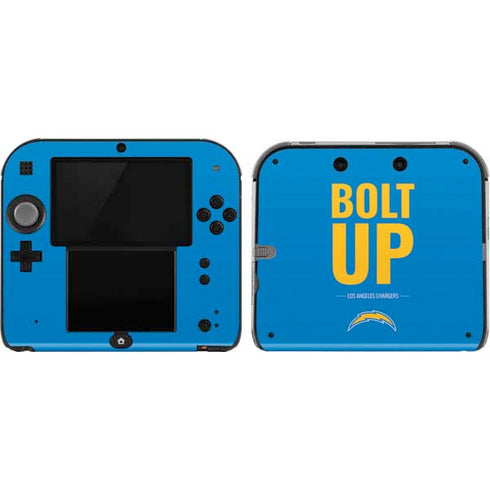 NFL Los Angeles Chargers Team Motto Nintendo 2DS Skin