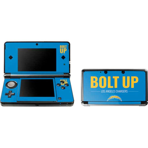 NFL Los Angeles Chargers Team Motto 3DS (2011) Skin