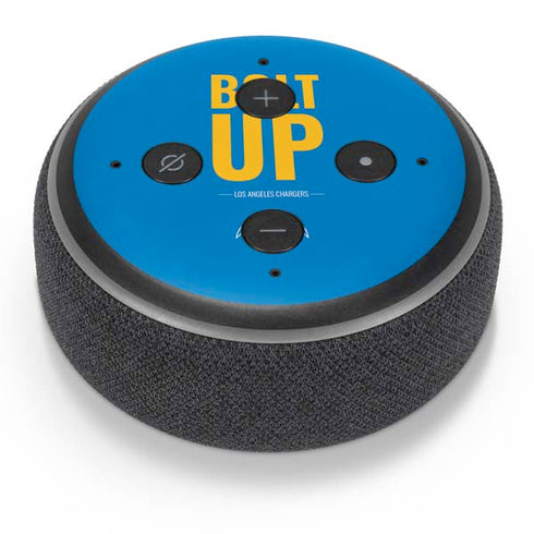 NFL Los Angeles Chargers Team Motto Amazon Echo Dot Skin