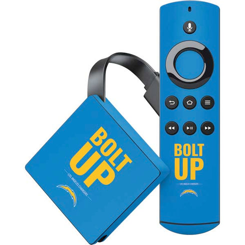 NFL Los Angeles Chargers Team Motto Amazon Fire TV Skin