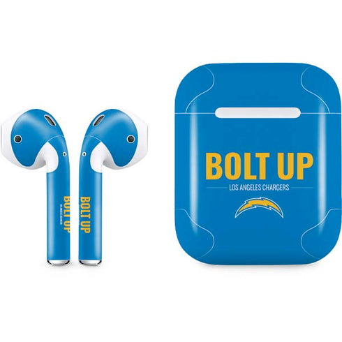 NFL Los Angeles Chargers Team Motto Apple AirPods Skin