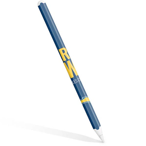 NFL Los Angeles Chargers Team Motto Apple Pencil (2nd Gen 2019) Skin