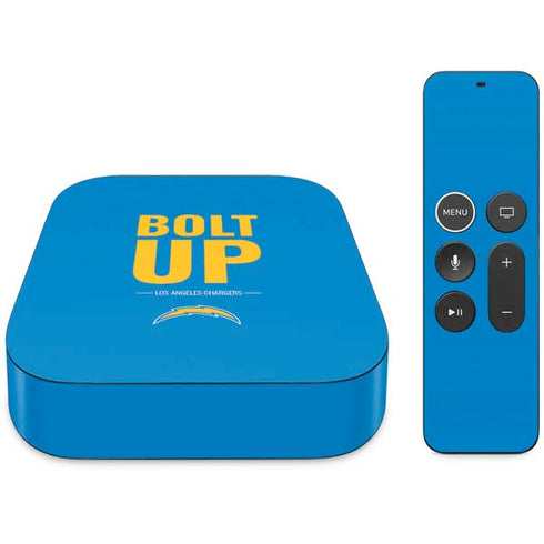 NFL Los Angeles Chargers Team Motto Apple TV Skin