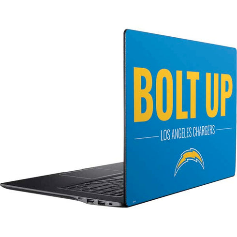 NFL Los Angeles Chargers Team Motto Ativ Book 9 (15.6in 2014) Skin