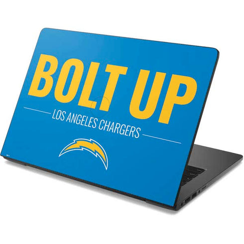 NFL Los Angeles Chargers Team Motto Dell Chromebook Skin