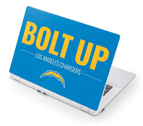 NFL Los Angeles Chargers Team Motto Acer Chromebook Skin