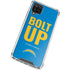 NFL Los Angeles Chargers Team Motto Galaxy A12 Clear Case