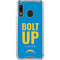 NFL Los Angeles Chargers Team Motto Galaxy A30 Clear Case