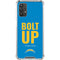 NFL Los Angeles Chargers Team Motto Galaxy A32 5G Clear Case