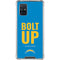NFL Los Angeles Chargers Team Motto Galaxy A71 5G Clear Case