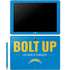 NFL Los Angeles Chargers Team Motto Galaxy Book 12in Skin