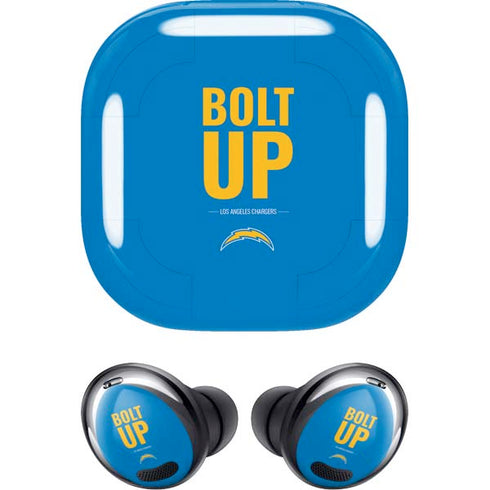 NFL Los Angeles Chargers Team Motto Galaxy Buds Pro Skin