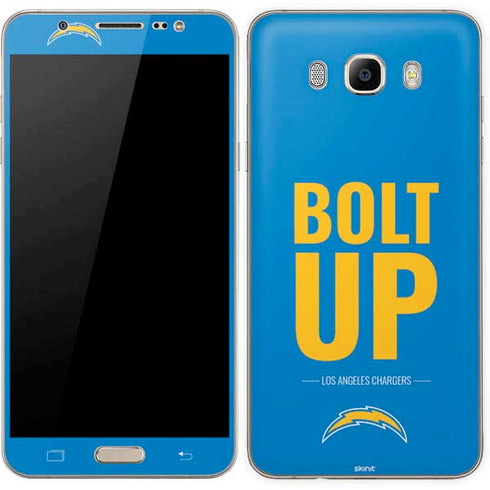 NFL Los Angeles Chargers Team Motto Galaxy J7 Skin