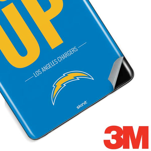 NFL Los Angeles Chargers Team Motto Galaxy Note 8 Skin