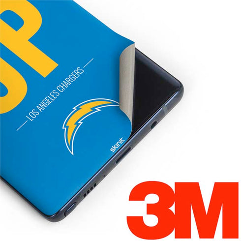 NFL Los Angeles Chargers Team Motto Galaxy Note 9 Skin