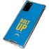 NFL Los Angeles Chargers Team Motto Galaxy Note20 5G Clear Case