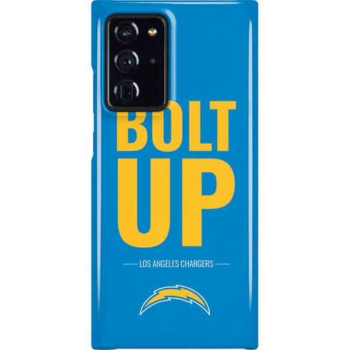 NFL Los Angeles Chargers Team Motto Galaxy Note20 Ultra 5G Lite Case