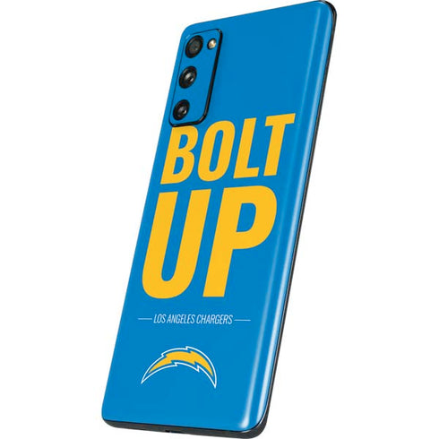NFL Los Angeles Chargers Team Motto Galaxy S20 Fan Edition Skin