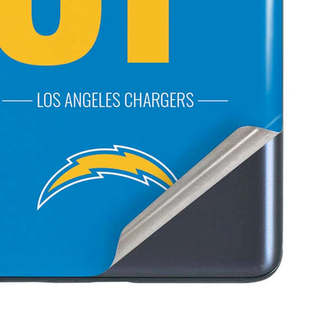 NFL Los Angeles Chargers Team Motto Galaxy S20 Fan Edition Skin