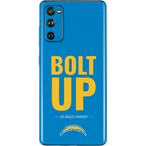 NFL Los Angeles Chargers Team Motto Galaxy S20 Fan Edition Skin