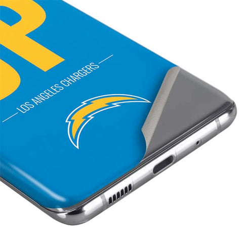NFL Los Angeles Chargers Team Motto Galaxy S20 Plus Skin