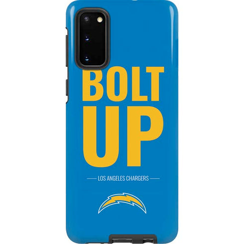 NFL Los Angeles Chargers Team Motto Galaxy S20 Pro Case