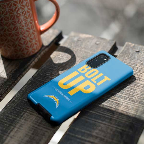 NFL Los Angeles Chargers Team Motto Galaxy S20 Pro Case