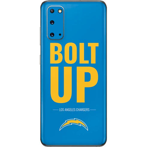 NFL Los Angeles Chargers Team Motto Galaxy S20 Skin