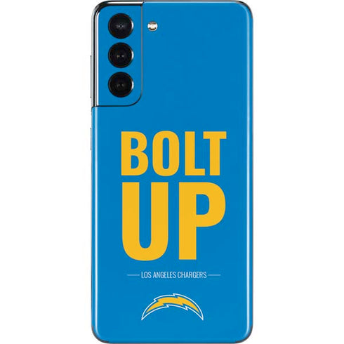 NFL Los Angeles Chargers Team Motto Galaxy S21 5G Skin