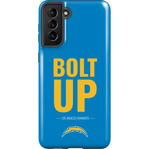 NFL Los Angeles Chargers Team Motto Galaxy S21 Plus 5G Pro Case