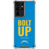 NFL Los Angeles Chargers Team Motto Galaxy S21 Ultra 5G Clear Case