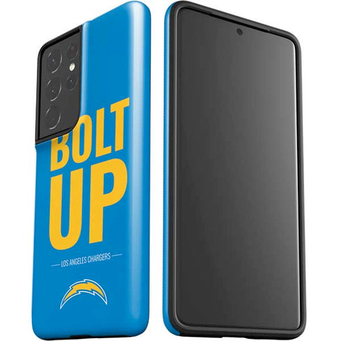 NFL Los Angeles Chargers Team Motto Galaxy S21 Ultra 5G Pro Case